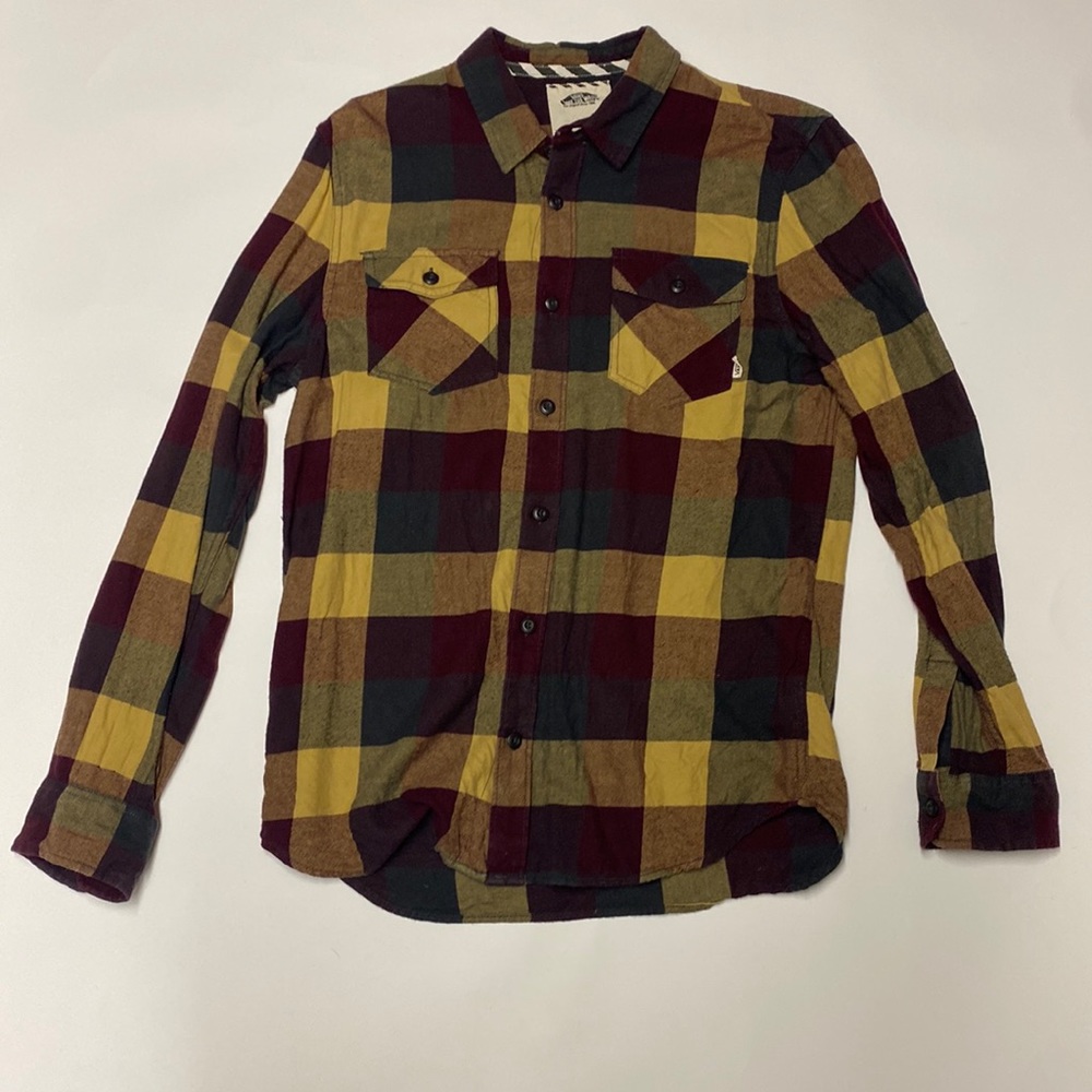 <2 for 25> Vans flannel size large
